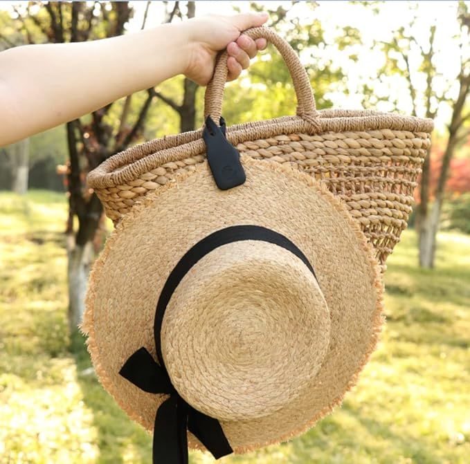 Hat Clip for Traveling Handbag Backpack Strong Magnetic Hat Holder Racker (Black) | Amazon (US)