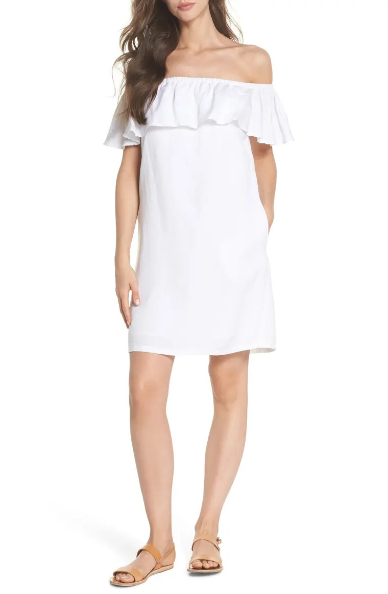 Off the Shoulder Cover-Up Dress | Nordstrom