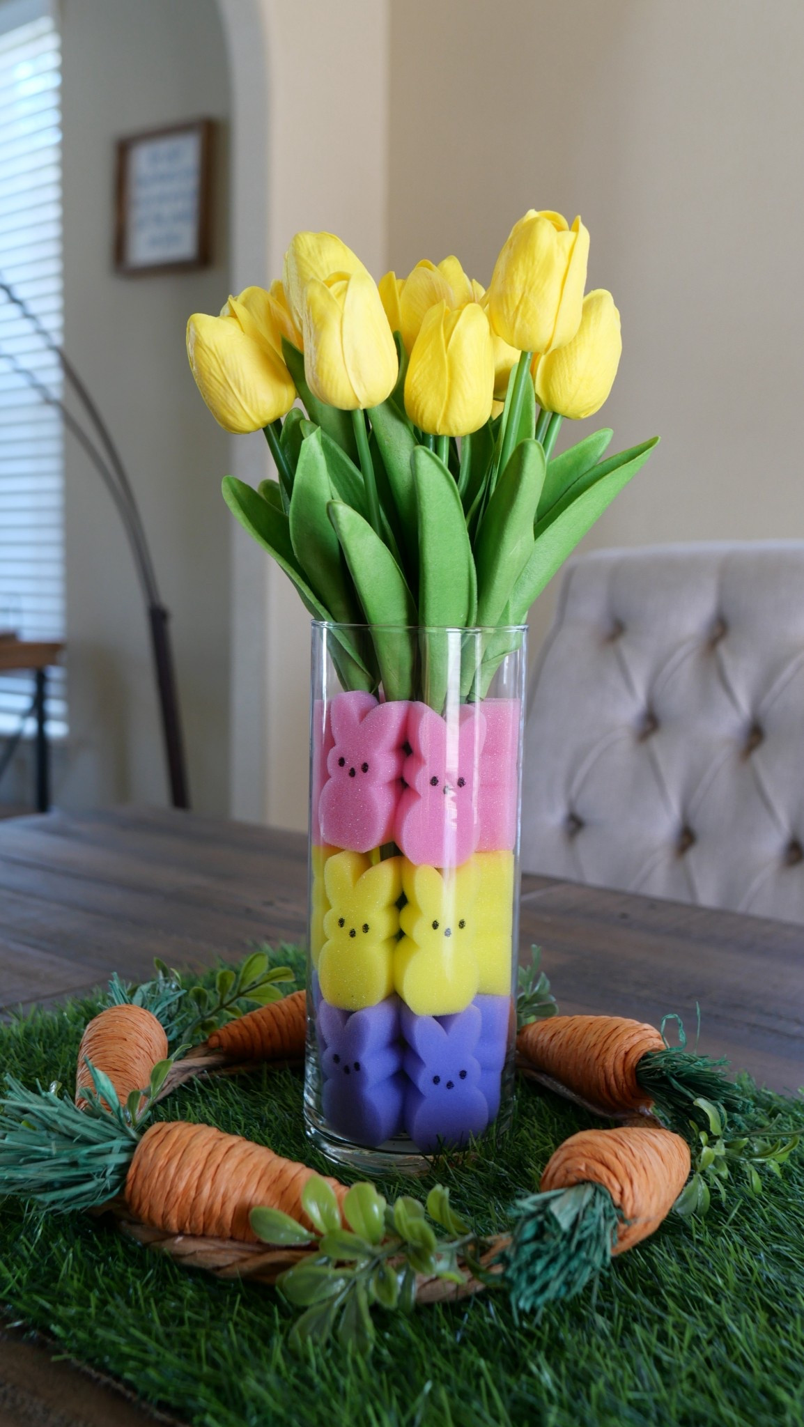 Easter floral centerpiece 
Spring decor 

#LTKSeasonal #LTKSpringSale #LTKHome