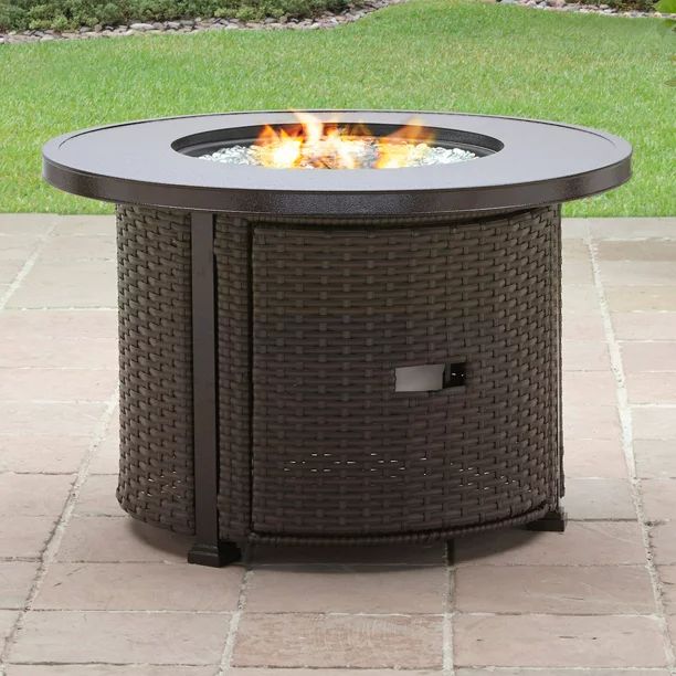 Better Homes & Gardens Colebrook 37-Inch Gas Fire Pit - Walmart.com | Walmart (US)