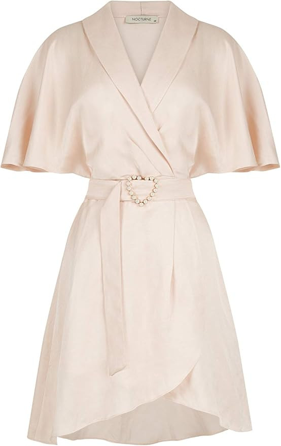 NOCTURNE Mini Wrap Dress | Amazon (US)