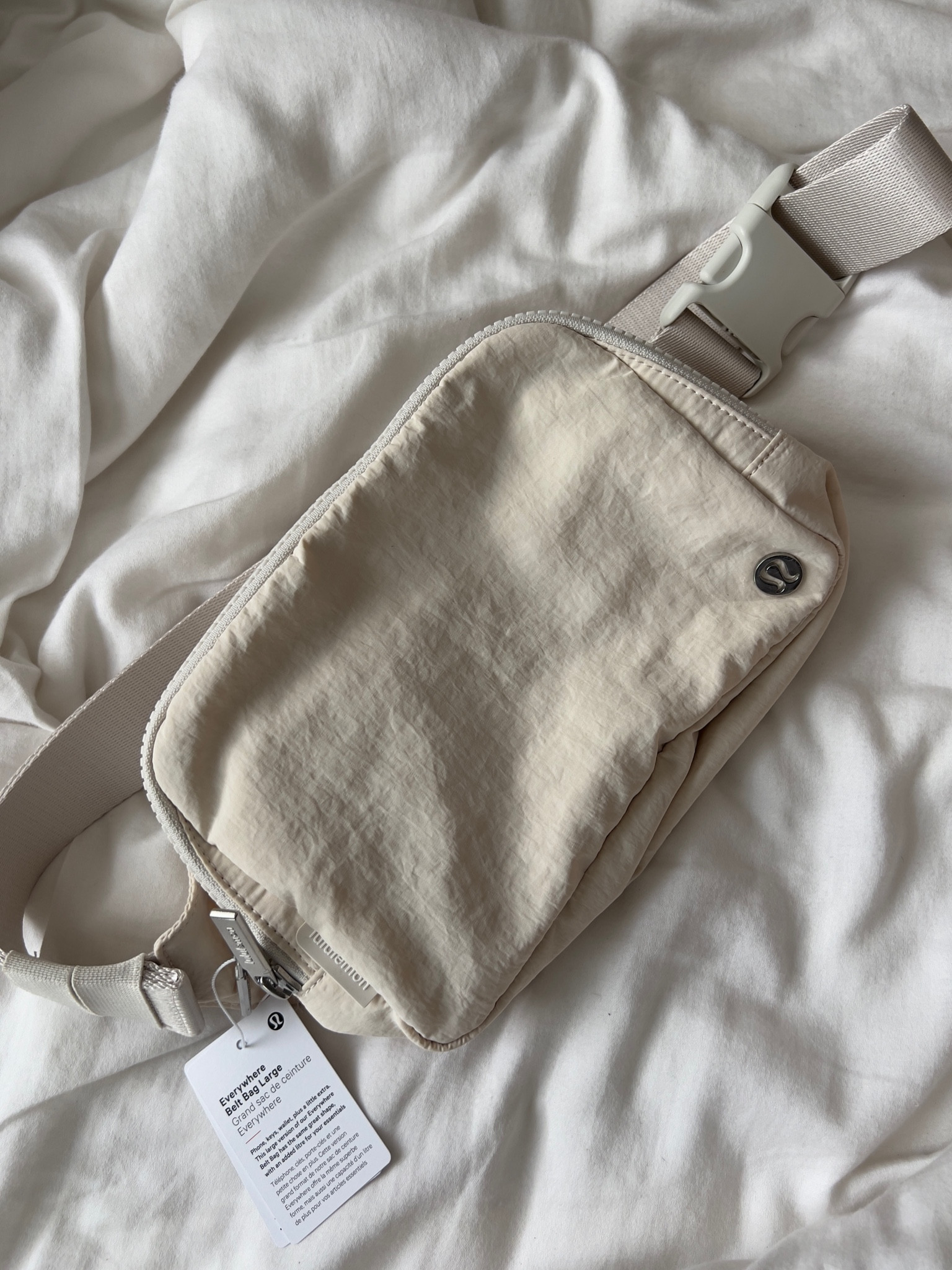 Finally got myself a lululemon belt bag! I chose white opal so that it would go with everything. Also I realized I don’t have many light colored bags! 🤍

#LTKitbag #LTKfindsunder50 #LTKstyletip