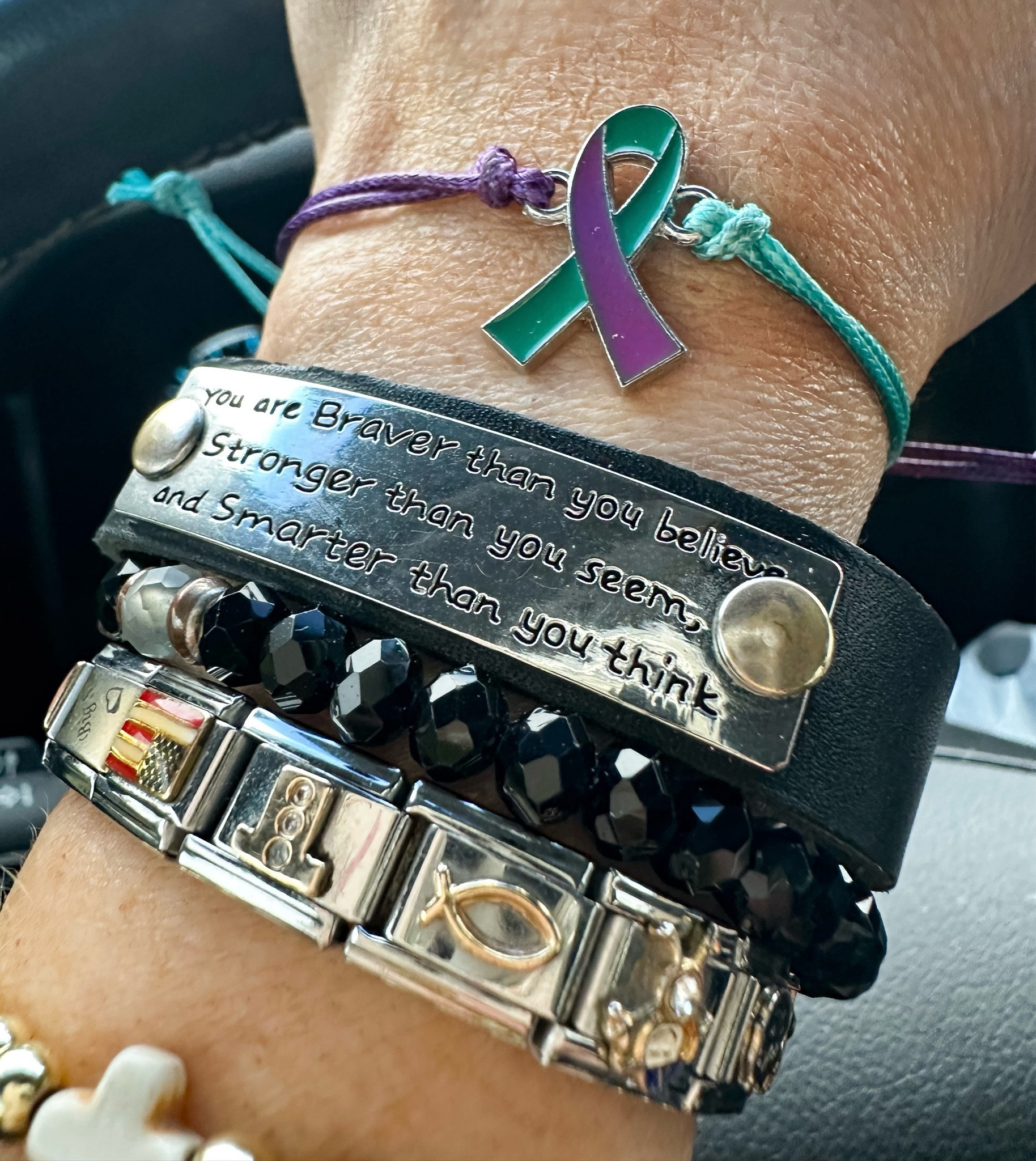 I hope when you say you're okay, it's not a lie, but the truth. I hope you win all the silent battles no one else knows 💜🩵about.

#LTKselfcare #LTKdayinmylife #LTKmomlife