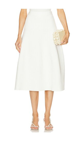 SIMKHAI Jennifer Skirt in Ivory. | Revolve Clothing (Global)