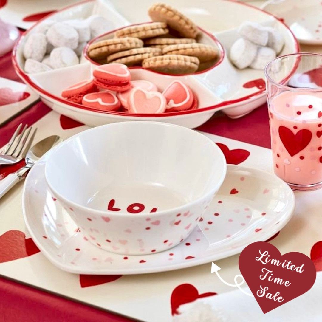 💝Sale Alert💝 Adorable Valentine’s Day heart shaped plates are now on sale for a limited time! Matching bowls and tumbler are also available and would such a cute Valentine surprise for your little “love bug”. 

#LTKkids #LTKSeasonal #LTKhome