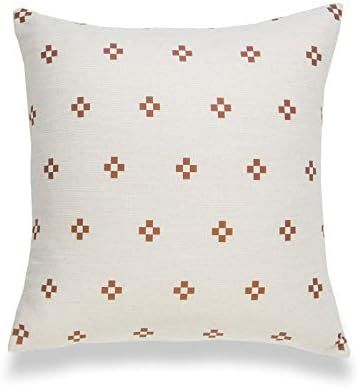 Modern Boho Pillow Cover, Rust, Ethnical Dots, 18" x18" | Amazon (CA)