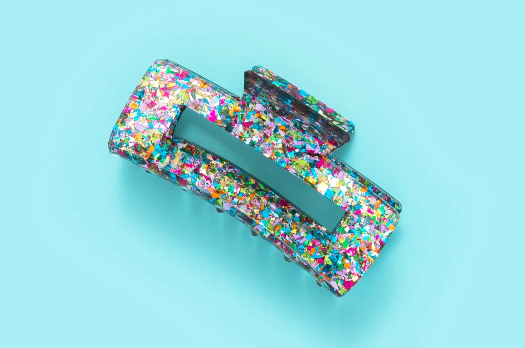 Colorful Confetti Claw Clip | Taylor Elliott Designs
