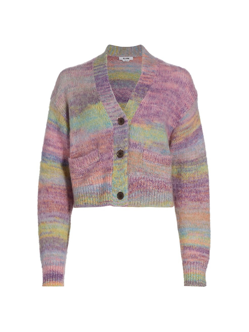 ’90s Cropped Oversized Cardigan | Saks Fifth Avenue