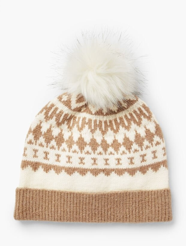 Fair Isle Beanie | Talbots