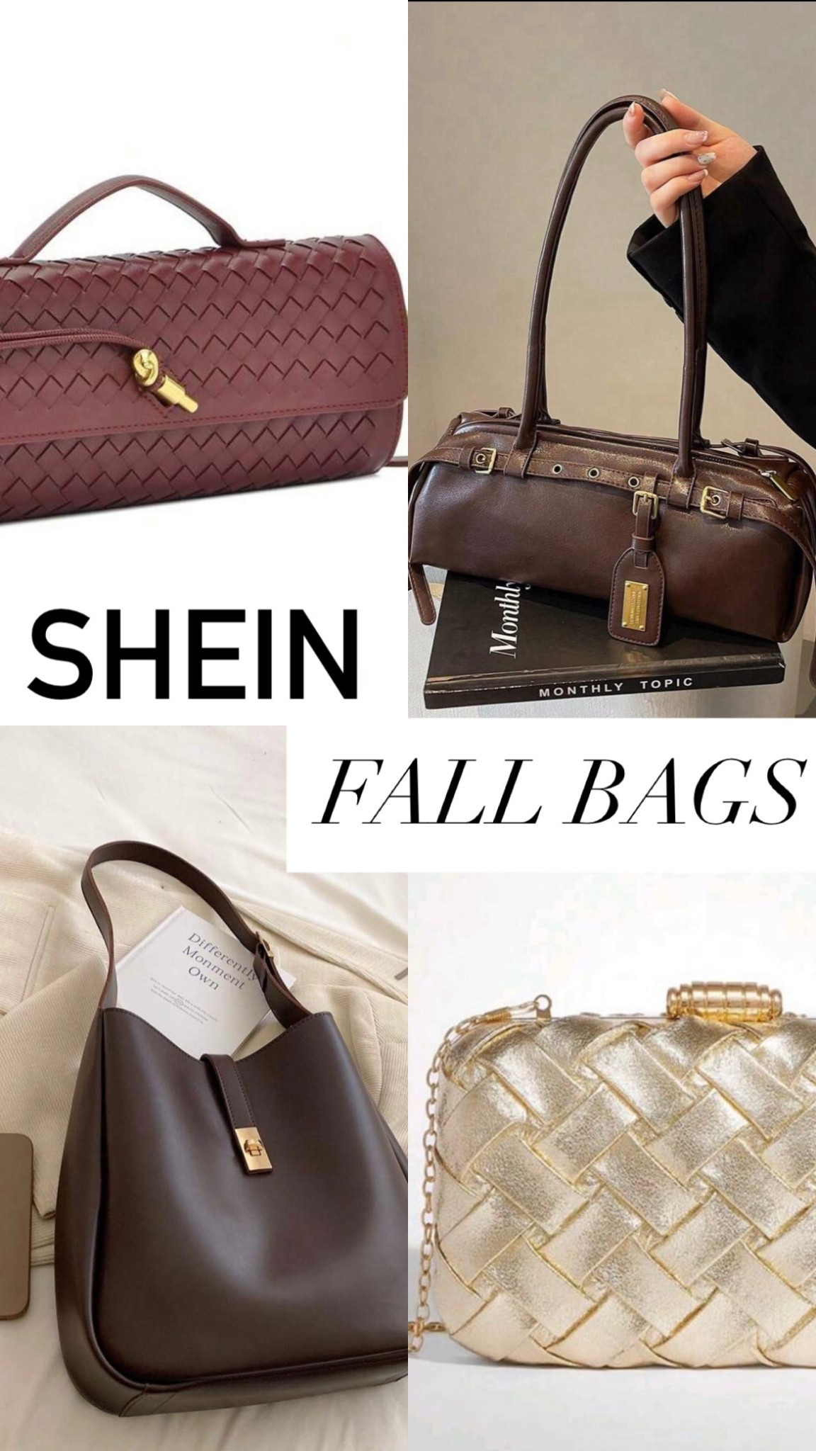 This are my favorite bags from shein fall collection. They are a MUST HAVE! AFFORDABLE AND CHIC 🤝😌


#LTKSeasonal #LTKFindsUnder50 #LTKHoliday