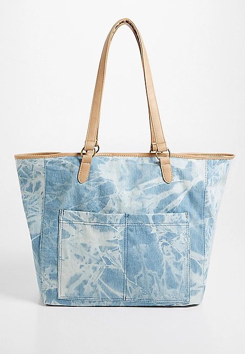 Blue Tie Dye Tote | Maurices