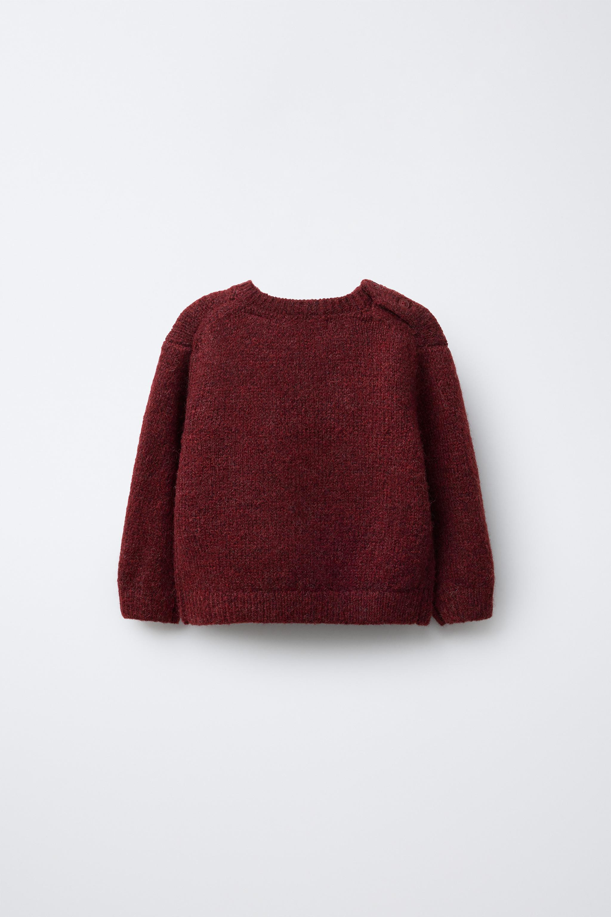 KNIT REINDEER JUMPER | Zara UK
