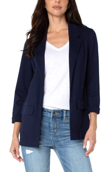 BOYFRIEND BLAZER WITH PRINCESS DARTS | Liverpool Jeans