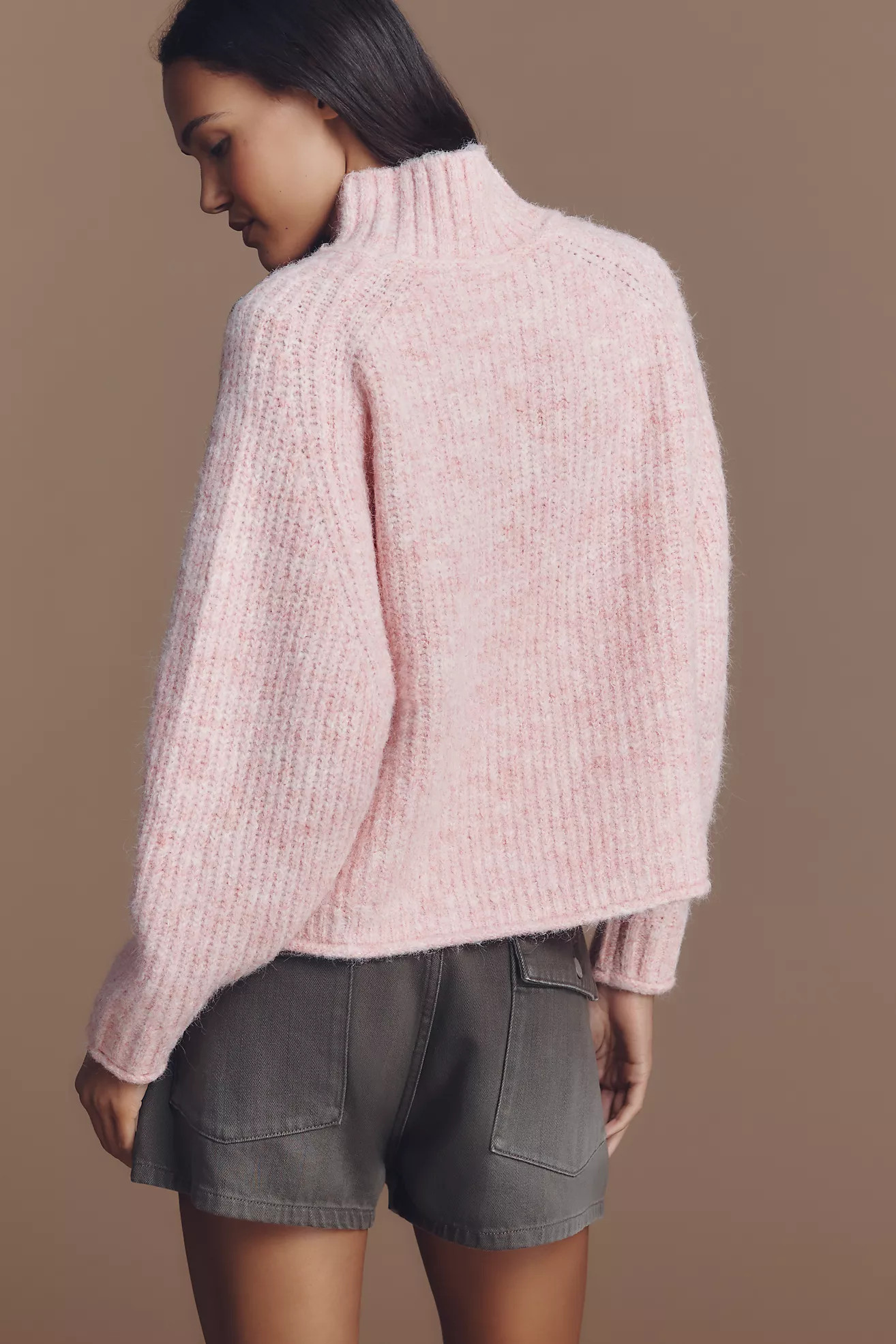Pilcro Mock-Neck Chunky Jumper | Anthropologie (UK)
