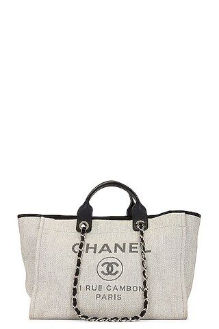 Chanel Deauville Chain Tote Bag | FWRD 