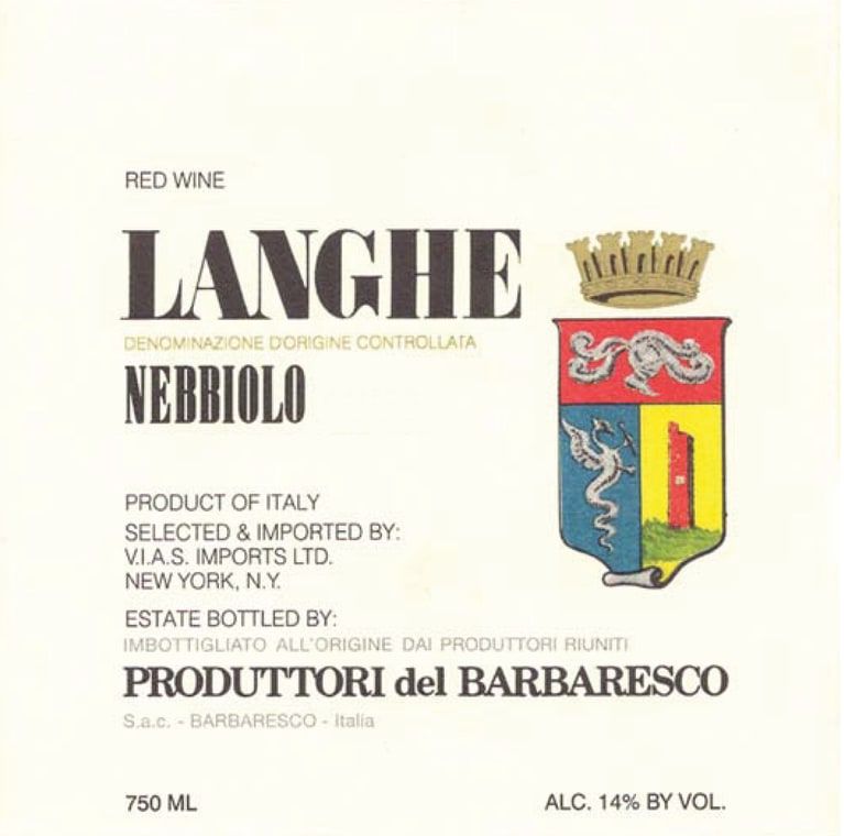 Produttori del Barbaresco Langhe Nebbiolo 2021 | Wine.com | Wine.com