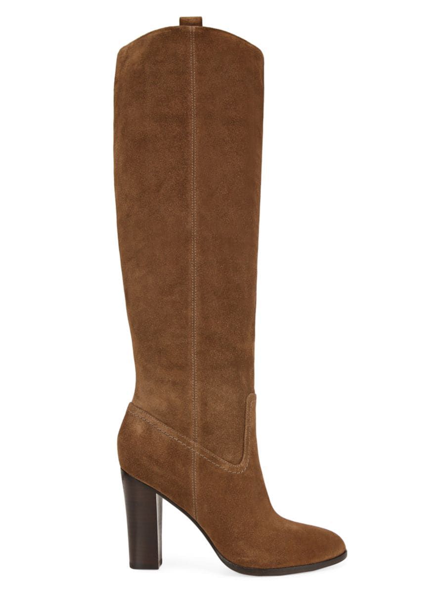 Vesper 95MM Suede Knee-High Boots | Saks Fifth Avenue