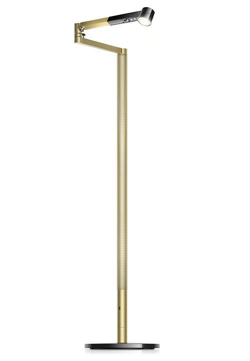 Dyson Solarcycle Morph™ floor light (Black/Brass) | Dyson Australia