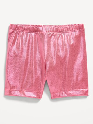 Shiny Biker Shorts for Toddler Girls | Old Navy | Old Navy (US)