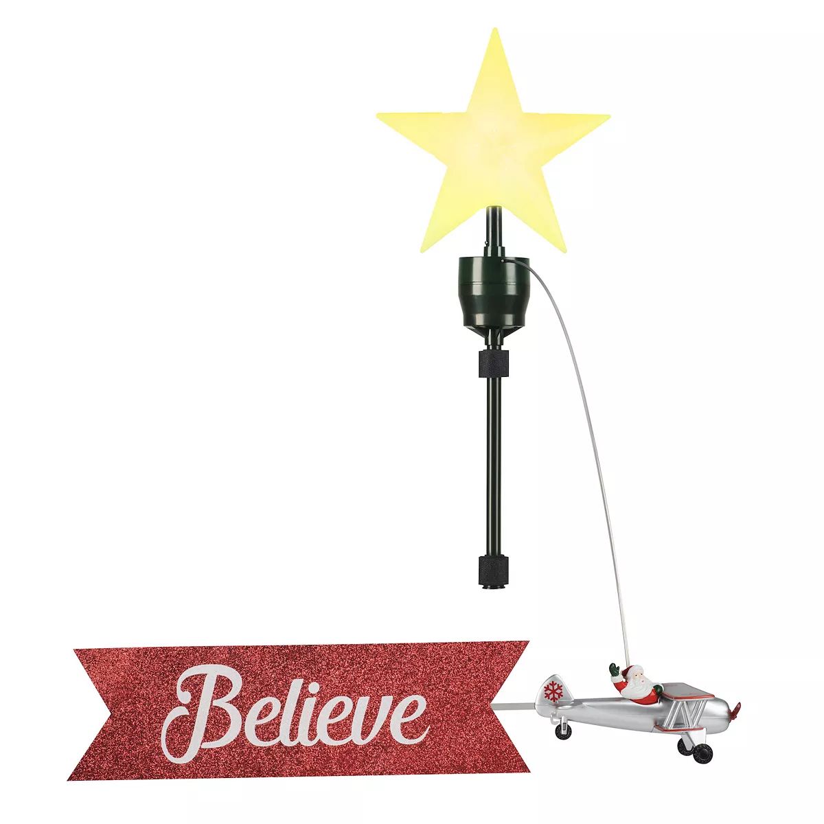 Mr Christmas Animated Biplane Tree Topper | Kohl's