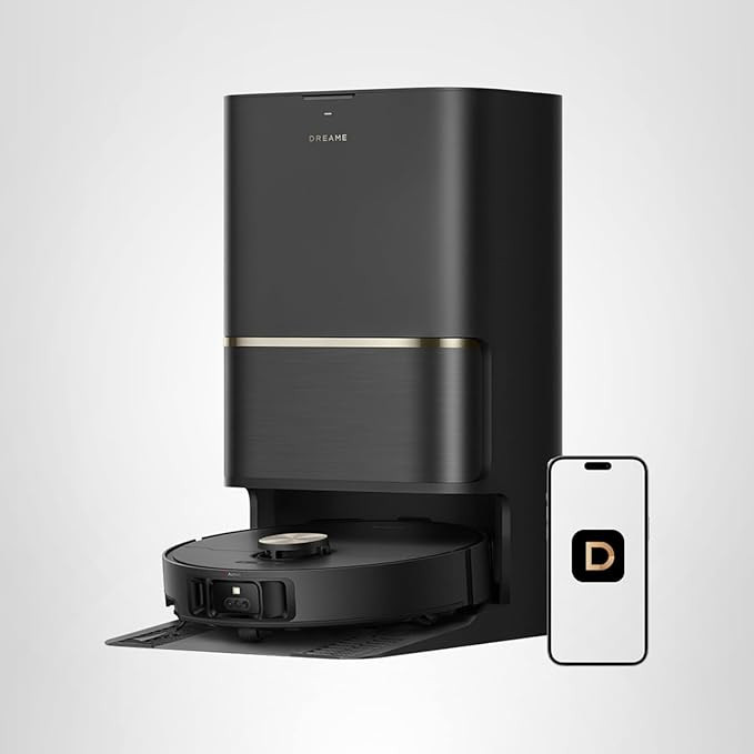 DREAME L50 Ultra Robot Vacuum and Mop Black with Auto-Empty and Mop Self-Cleaning, Precise Obstac... | Amazon (US)