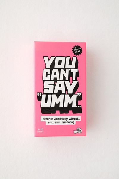 You Can’t Say Umm Party Game | Urban Outfitters (US and RoW)