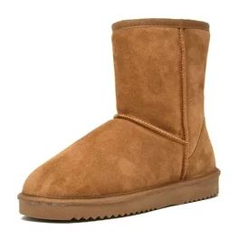 Dream Pairs Women's Comfort Suede Mid Calf Faux Fur Warm Winter Snow Boots Shorty_New Grey Size 7 | Walmart (US)