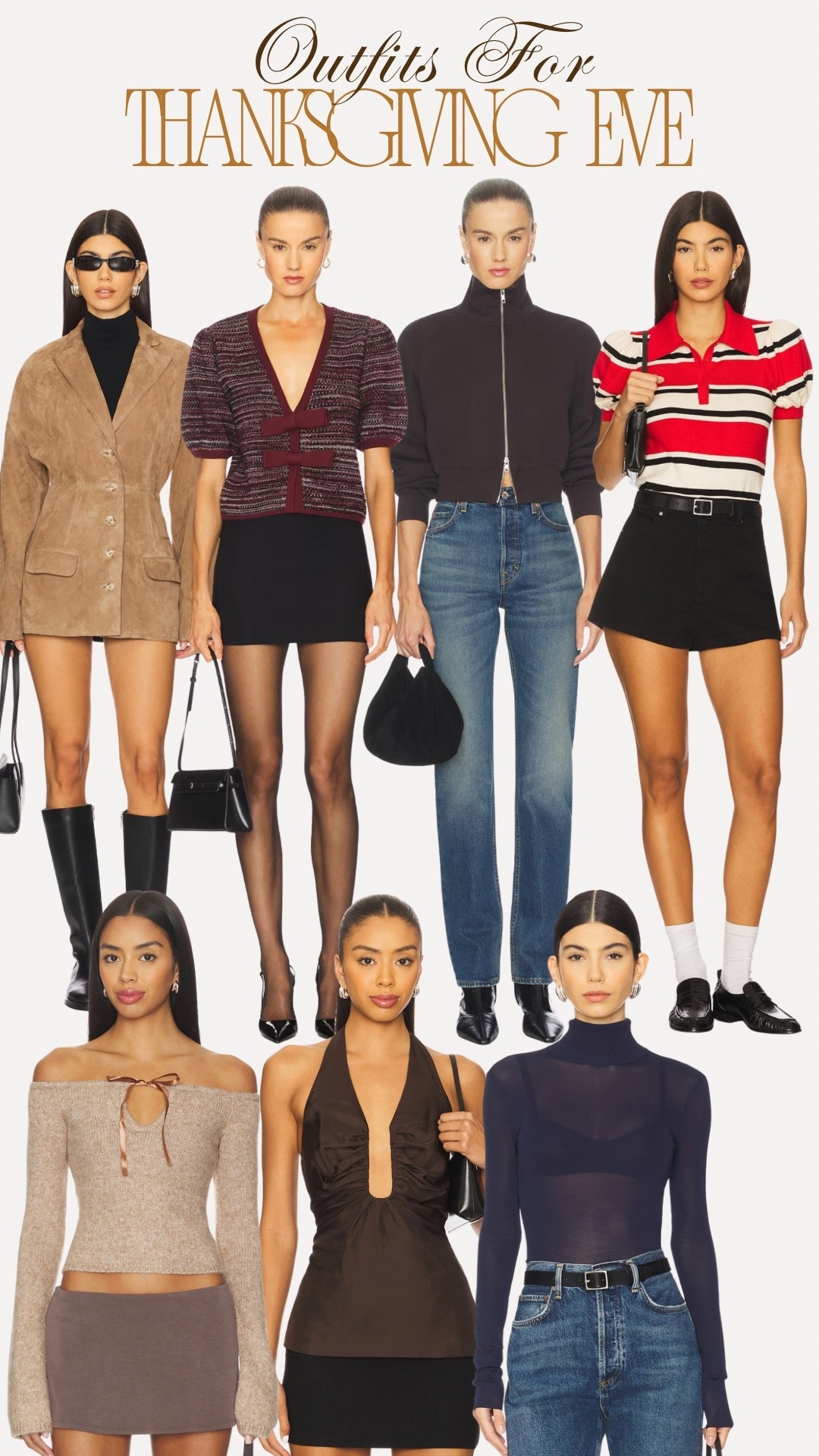 OUTFITS FOR THANKSGIVING 

#LTKHoliday #LTKSeasonal #LTKStyleTip