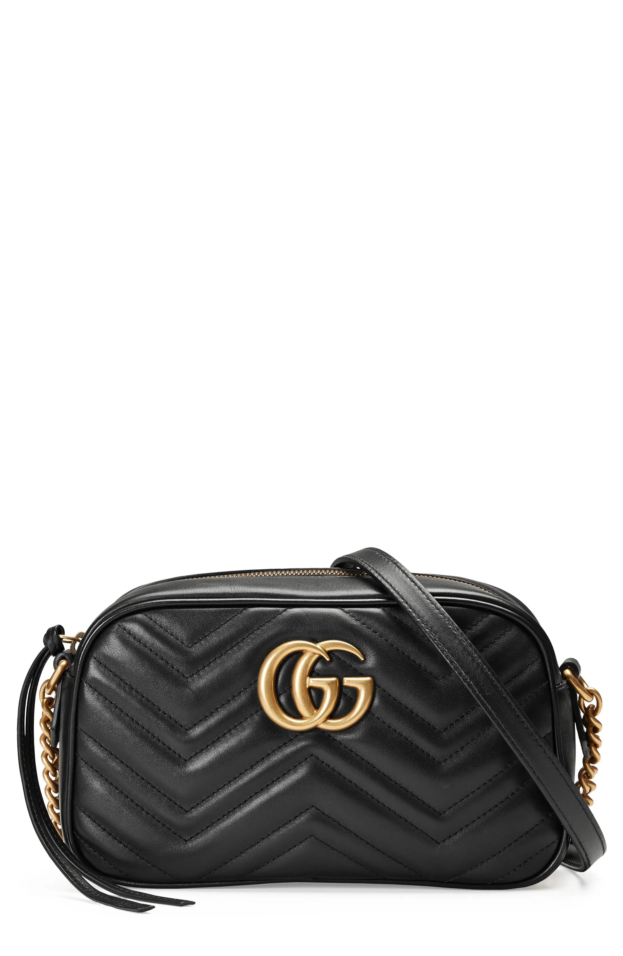 Gucci Small GG Marmont 2.0 Matelassé Leather Camera Bag | Nordstrom