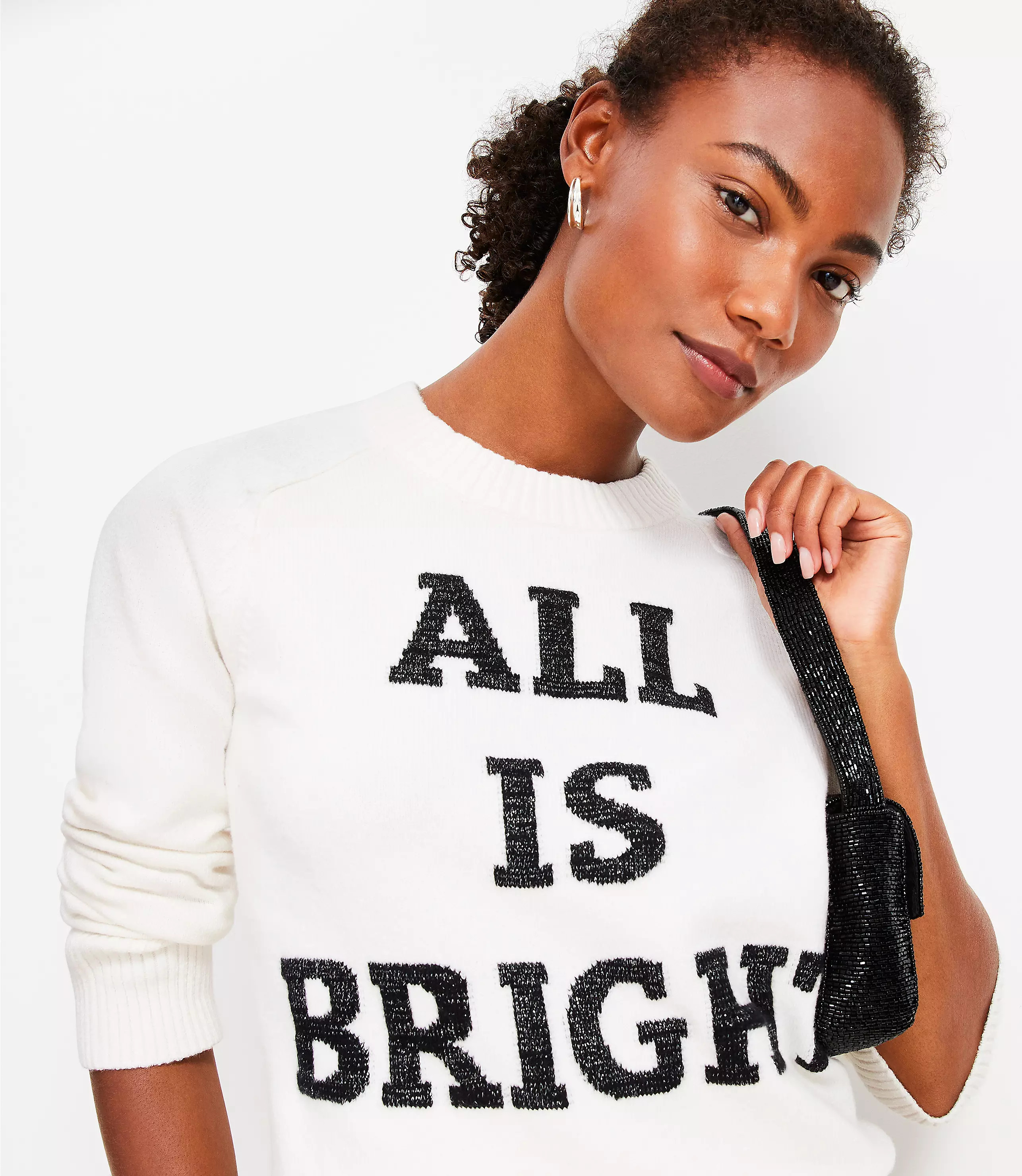 All Is Bright Sweater | LOFT