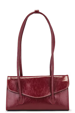 8 Other Reasons Patent Leather Shoulder Bag in Burgundy from Revolve.com | Revolve Clothing (Global)