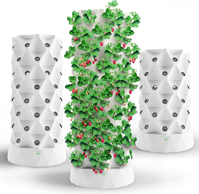 Nutraponics Hydroponics Tower - Hydroponics Growing System for Indoor Herbs, Fruits and Vegetable... | Amazon (US)