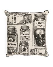 20x20 Apothecary Pillow | Fall Decor | T.J.Maxx | TJ Maxx