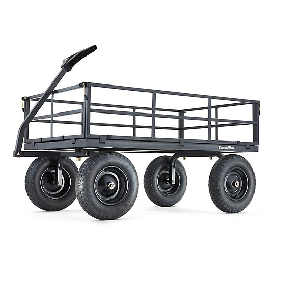 GroundWork  12 cu. ft. 1,400 lb. Capacity Heavy-Duty Towable Utility Cart | Tractor Supply