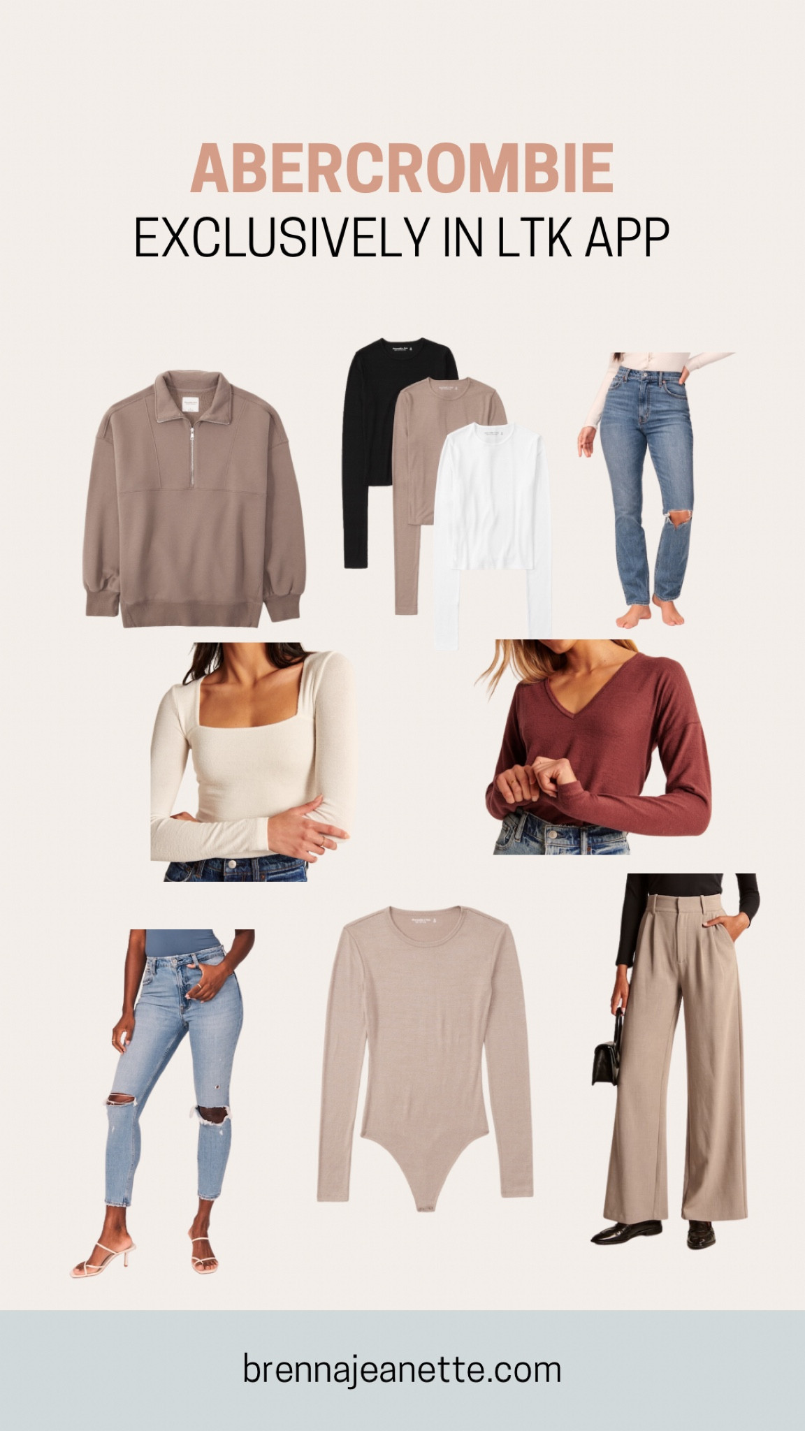 Abercrombie Sale - 25% off

Curve Love Skinny Jean, Essential Oversized Half-Zip, Long Sleeve V-Neck Tee, Cozy Square-neck Bodysuit, Tailored Slacks/Pants, Long Sleeve Ribbed Tops, Cozy Crew Bodysuit, Ultra High Rise 90s Skinny Straight Jeans

#LTKxAF #LTKsalealert