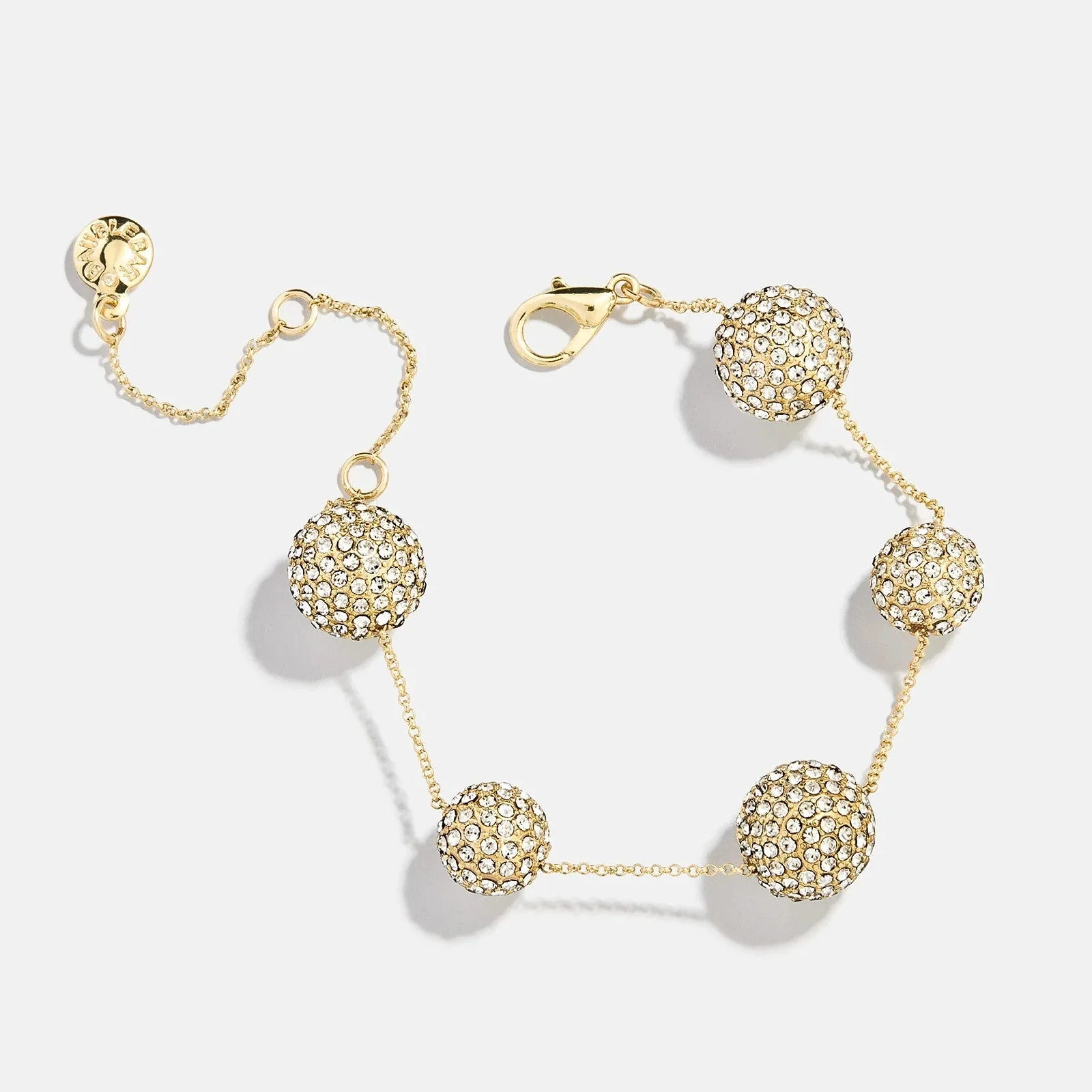 Blair Bracelet - Gold/Pavé | BaubleBar