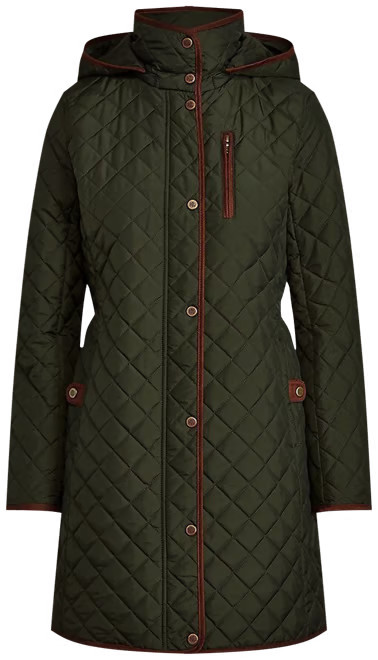 Lauren Ralph Lauren Women's Hooded Quilted Coat - Macy's | Macy's