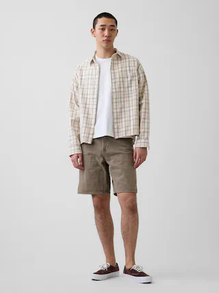 9" Loose Denim Carpenter Shorts | Gap (CA)