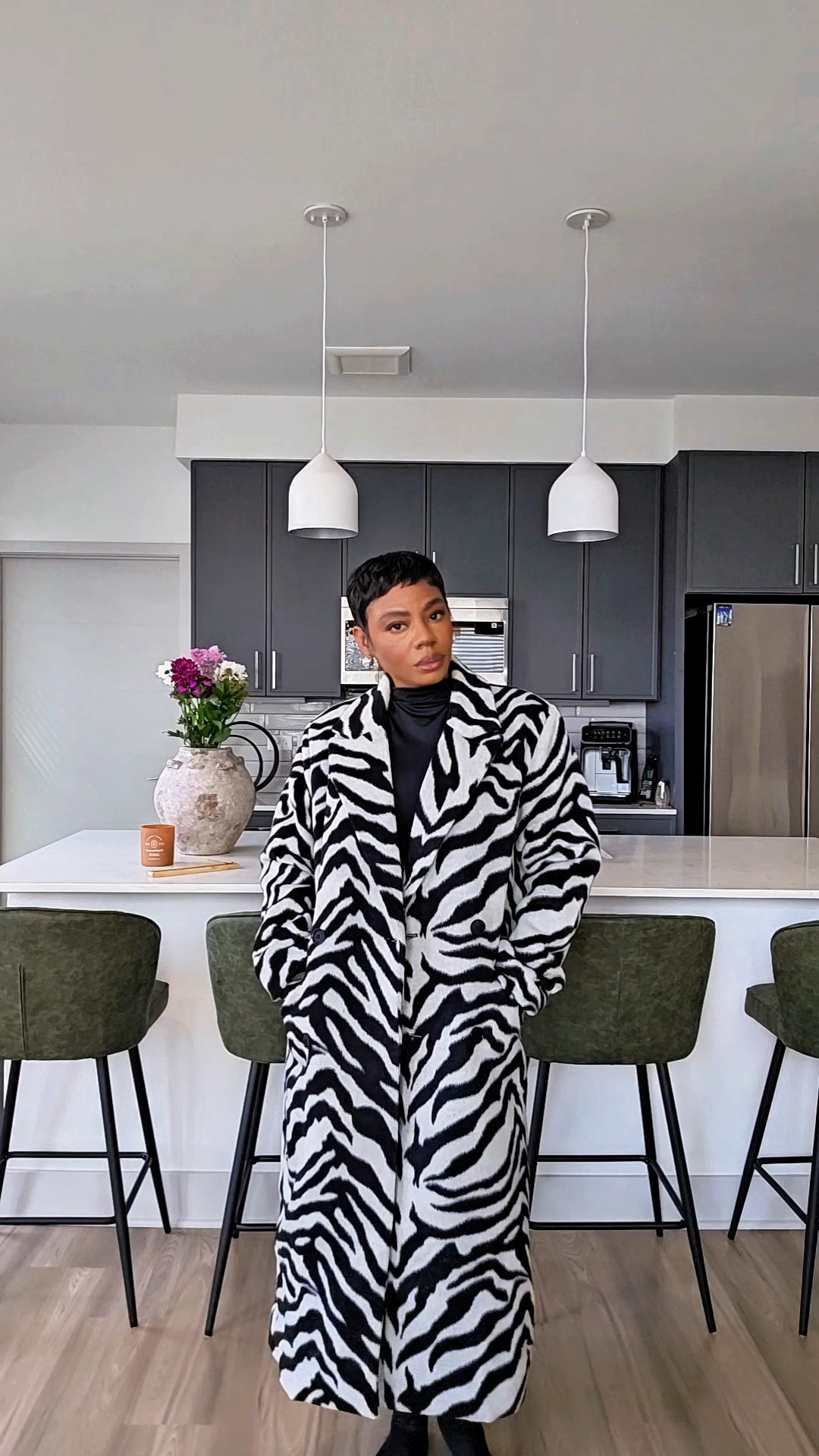 Zebra Print Maxi Coat Unboxing | Statement Winter OuterwearI almost didn’t order this zebra print maxi coat… but the moment I put it on, I knew it was the statement piece my winter wardrobe was missing. The fit, the length, the movement...everything about this coat feels elevated and bold without trying too hard. If you’ve been looking for a standout outerwear piece that instantly upgrades simple outfits, this might be it.

#LTKPetite #LTKootd #LTKgrwm