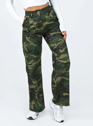 Archer Pants Camouflage | Princess Polly US