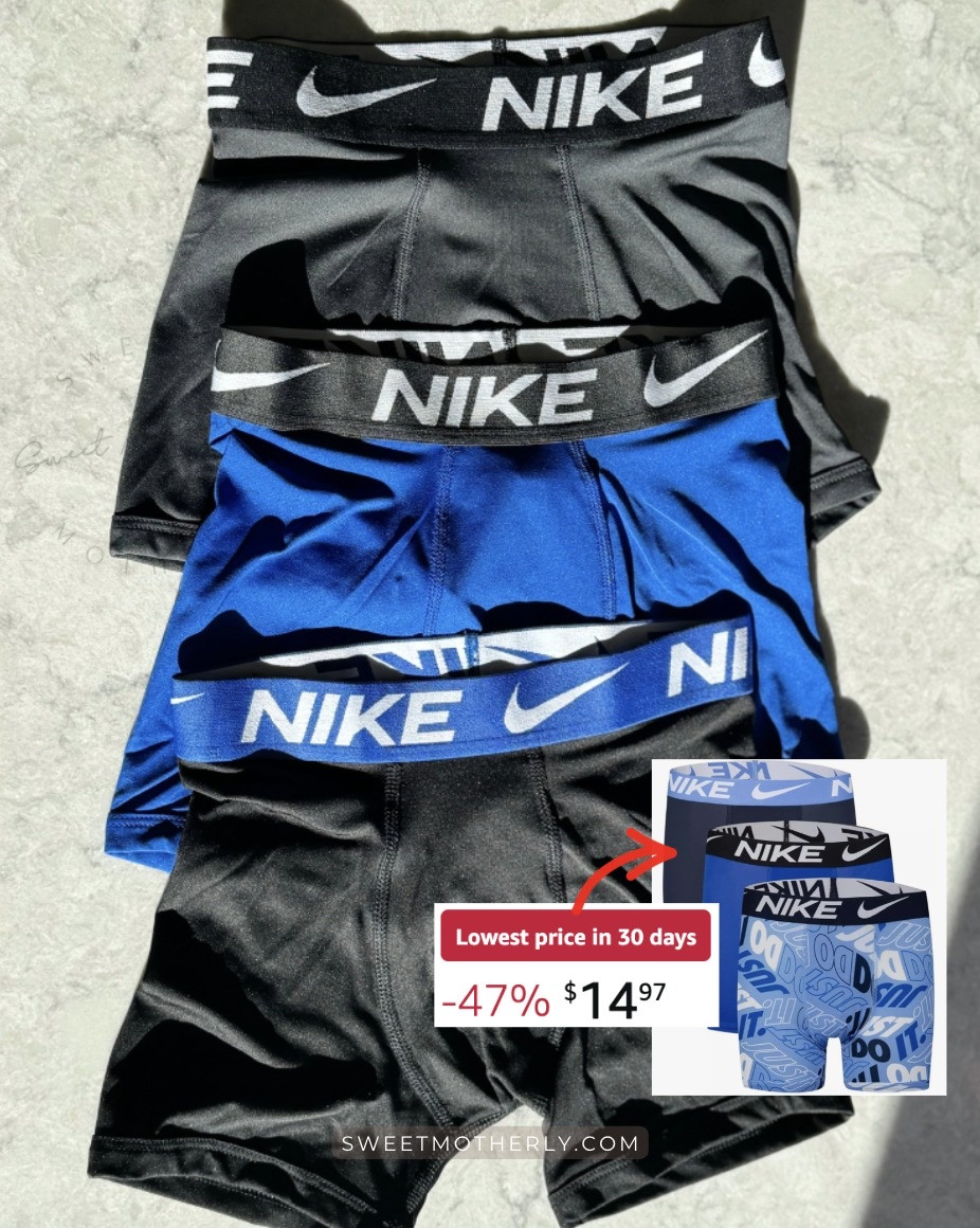 This pack of drifit briefs is under $15!

kids athletic outfits
youth activewear sets
breathable sports clothing
boys gym clothes
girls sporty outfits
performance playwear kids
moisture wicking kids apparel
school sports uniforms
everyday active kids style

#LTKKids #LTKootd #LTKSeasonal