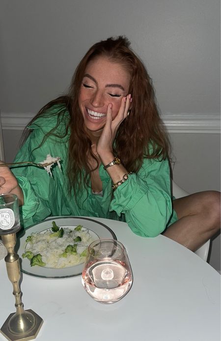 Unapologetically Meg 💚🍝 a little late, a little messy, a lot of smiles 

#LTKunder100 #LTKFind #LTKparties