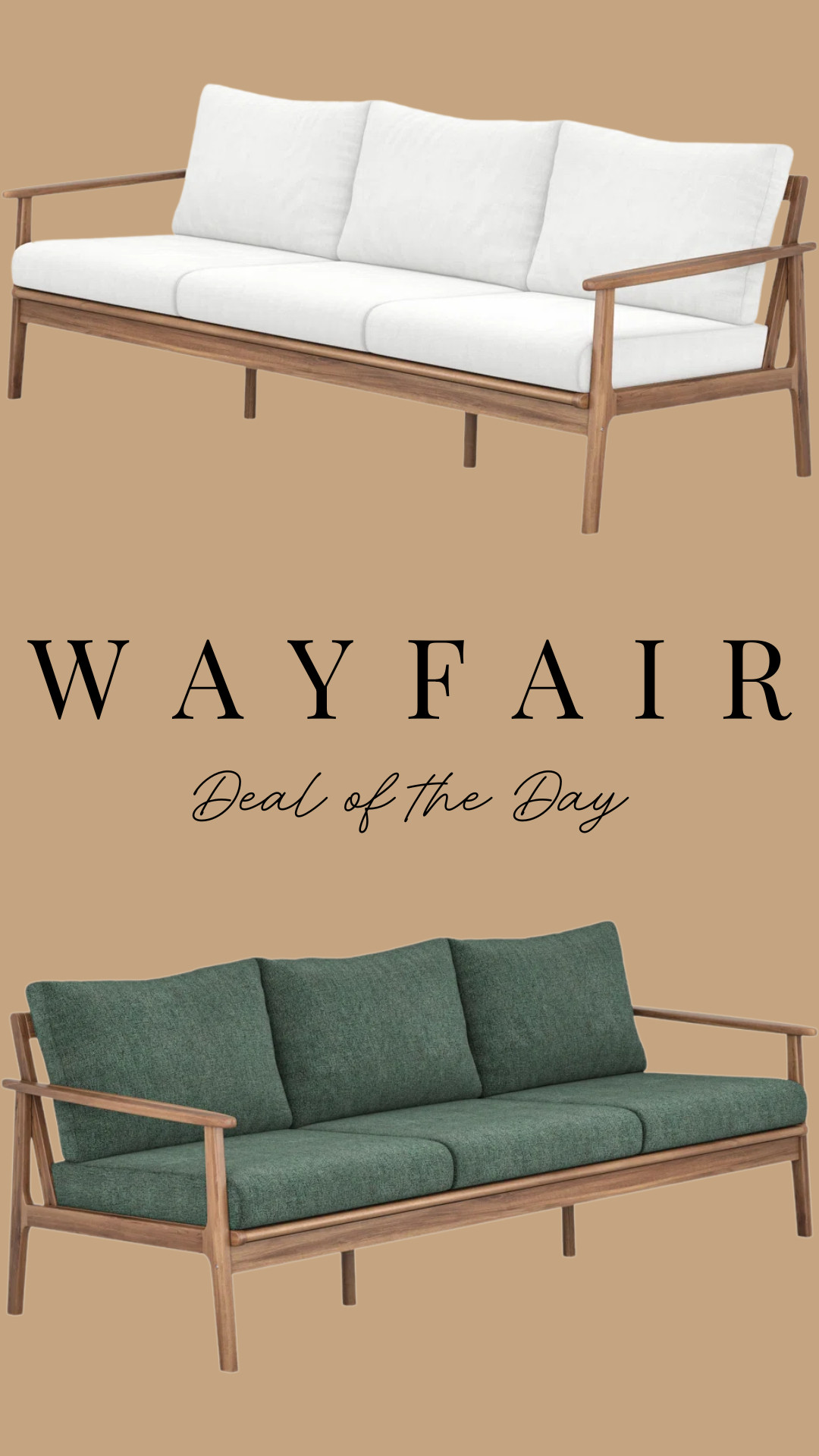 Up to 40% off this patio sofa from Wayfair!

outdoor furniture, outdoor decor #Wayfair 

 #LTKHome #LTKSaleAlert