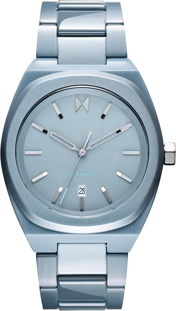 MVMT Odyssey II Men's 3 Hand Quartz Watch, Ceramic Link Bracelet Water Resistant up to 5ATM/50 Me... | Amazon (US)