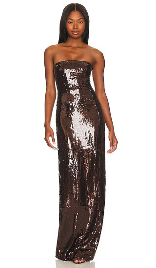 Ember Dress in Dark Chocolate | Revolve Clothing (Global)