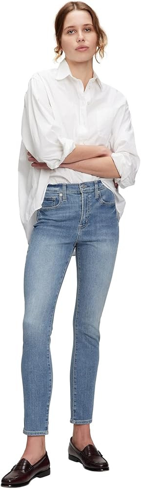 GAP Women's High Rise Skinny Fit Denim Jeans | Amazon (US)