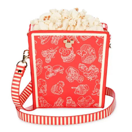 Disney Parks Eats Snacks Collection Popcorn Box Crossbody Bag New with Tag | Walmart (US)