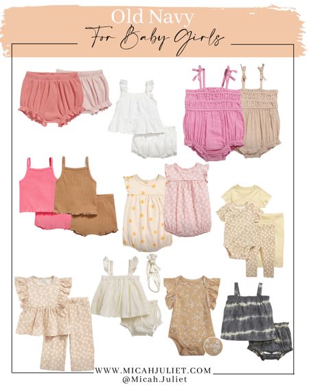 Old navy & Gap Baby Girl Spring / Summer Outfits 

#LTKkids #LTKSeasonal #LTKbaby