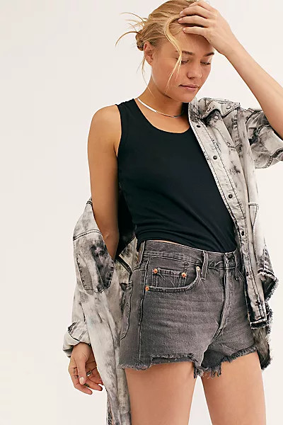 Levi’s 501 High-Rise Denim Shorts | Free People (Global - UK&FR Excluded)