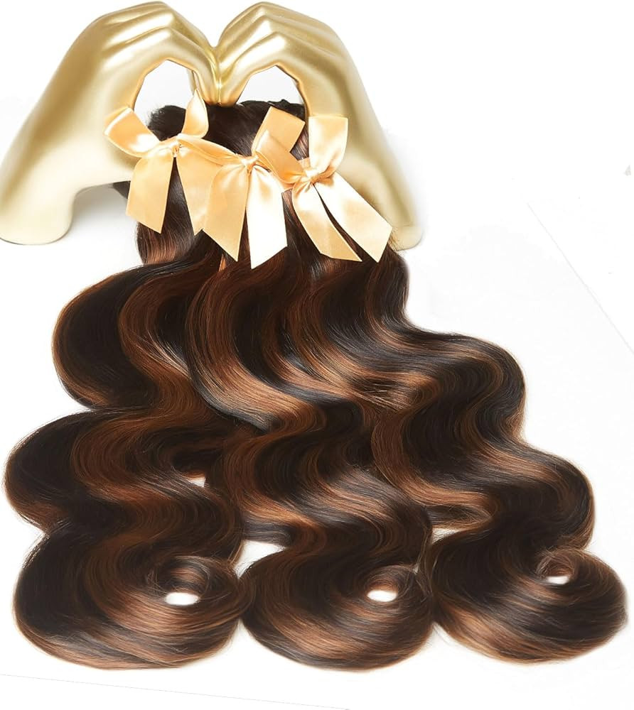 MLIP Raw Bundles Human Hair Body Wave, No Tangle Shedding, Keep Texture Silky Soft After Multiple... | Amazon (US)